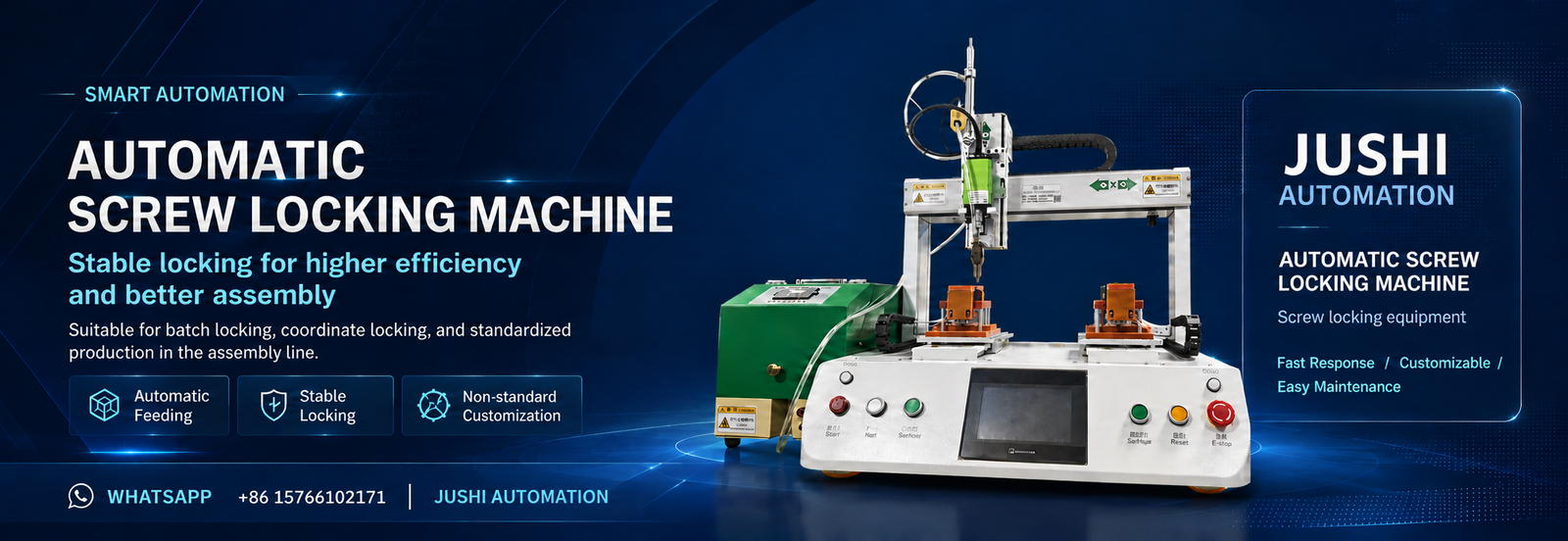 Automatic Screw Locking Machine — Jushi Automation